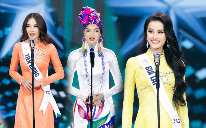 Những thí sinh hoa hậu trình diễn đẹp mắt nhưng có màn ứng xử ấp úng, thiếu tự tin Ảnh 2