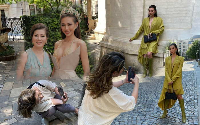 'Mẹ nuôi' Teresa bất chấp hình tượng chụp ảnh cho Thùy Tiên, fan thốt lên: 'Ước gì có mẹ tâm lý như vậy' Ảnh 2