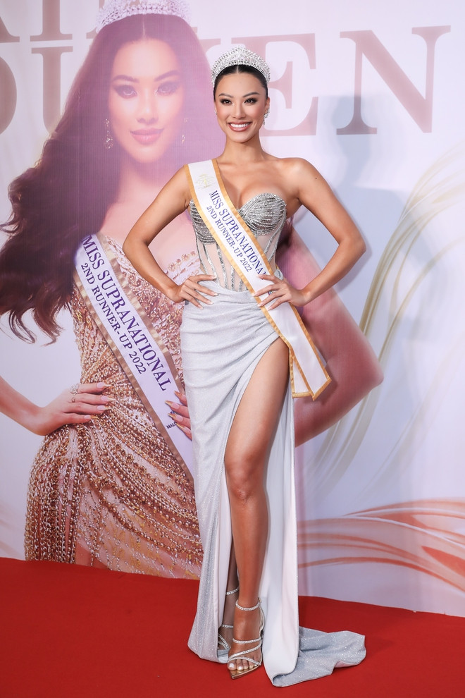 Thảo Nhi Lê gặp phải váy phản chủ suýt 'hớ hênh', hành động của Ngọc Châu và dàn người đẹp gây chú ý Ảnh 1