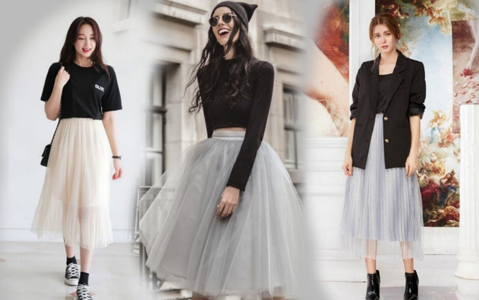 Mẹo phối đồ cùng chân váy lưới mà tín đồ đam mê thời trang không nên bỏ qua Ảnh 2