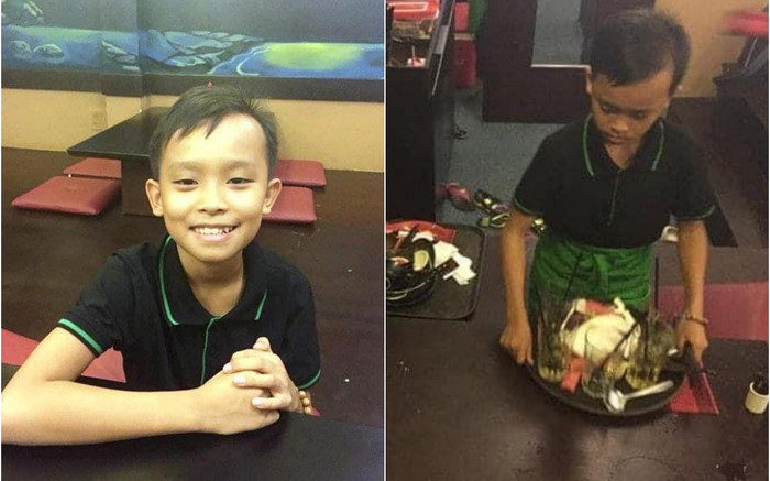 Netizen 'đào lại' loạt ảnh cũ thời đi làm bồi bàn của Hồ Văn Cường, ứa nước mắt vì một chi tiết Ảnh 2