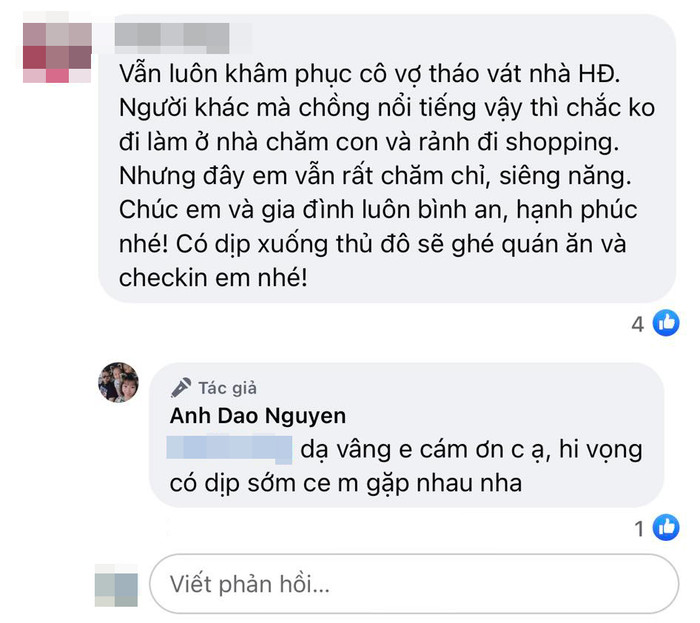 Được khen 'cô vợ tháo vát nhà Hồng Đăng', bà xã nam diễn viên chỉ đáp nhẹ một câu tinh tế Ảnh 2