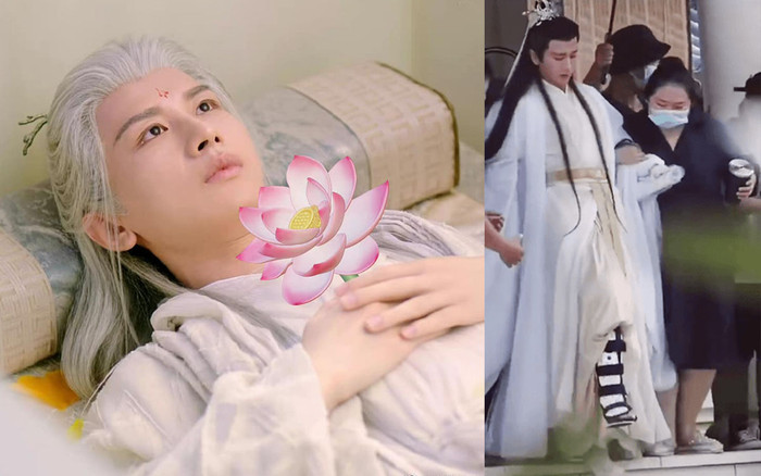 Thành Nghị kính nghiệp, gãy chân vẫn tự thực hiện những cảnh quay khó ở Trầm Vụn Hương Phai Ảnh 2