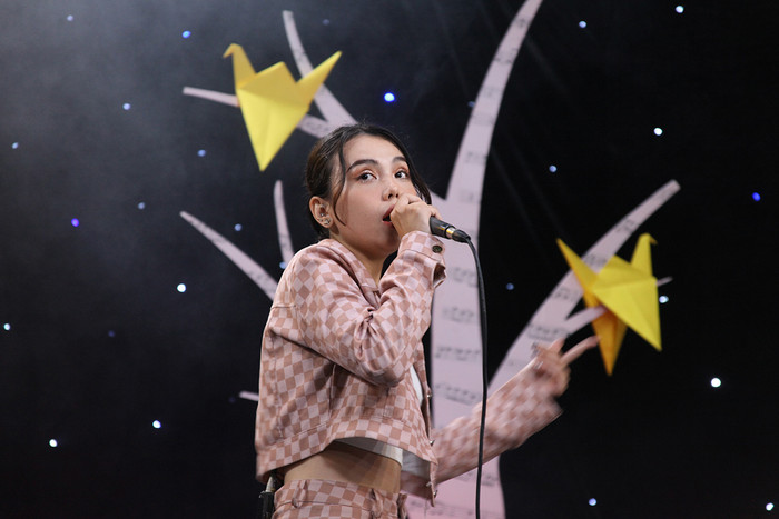 Bùi Huyền Thảo My từng tham gia nhiều cuộc thi, chương trình truyền hình về âm nhạc.