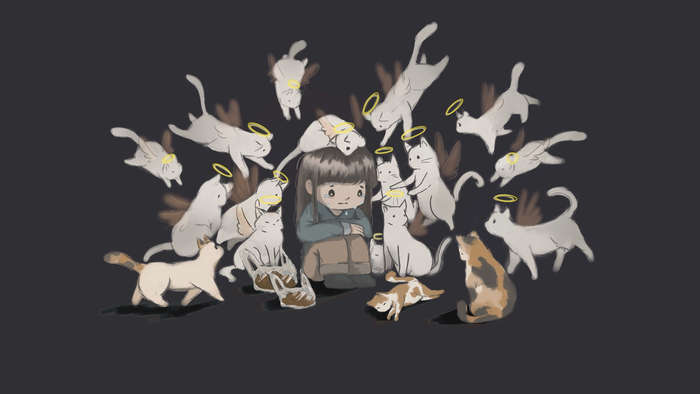 Ảnh minh họa được lấy cảm hứng từ vụ 20 con mèo bị đánh bả/Nguồn ảnh: Kim Ngọc