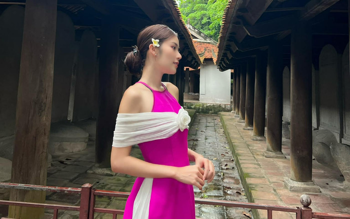 Nam Anh lên đồ đi 'quẩy', netizen tấm tắc: 'Này siêu mẫu chứ Hoa hậu gì nữa!' Ảnh 2