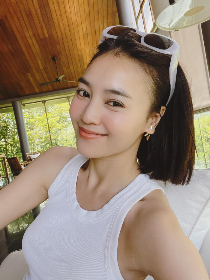 Bức ảnh được Ninh Dương Lan Ngọc chia sẻ hồi đầu tháng 6.
