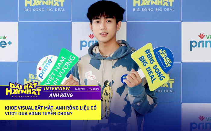 Anh Rồng xuất hiện tại Bài hát hay nhất phiên bản Big Song Big Deal, 'sượng trân' trước nguy cơ bị loại Ảnh 2