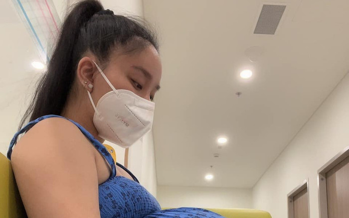Bà xã Lê Dương Bảo Lâm tiết lộ lý do đến bệnh viện khám chỉ có một mình dù đã cận kề ngày sinh Ảnh 2