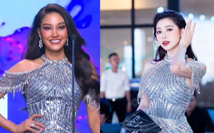 Màn 'đụng hàng' xuyên quốc gia giữa Á hậu Miss World và Hot TikToker đình đám Việt Nam Ảnh 2