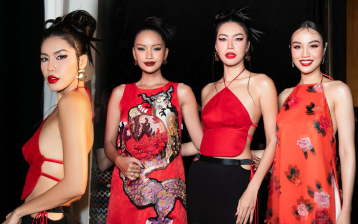 Minh Tú mặc yếm khoe lưng ngọc ngà, visual này có chặt đẹp được Ngọc Châu - Thủy Tiên? Ảnh 2