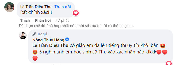 Nông Thúy Hằng đáp trả khi bị chỉ trích học giỏi Văn nhưng không nhớ tên tác phẩm Ảnh 4