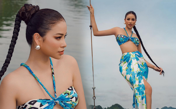 Vừa về Mỹ, Phạm Hương đã xả kho ảnh 'quậy đục nước' tại Việt Nam Ảnh 2