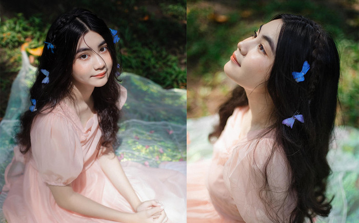 Con gái thứ 2 của MC Quyền Linh lớn phổng phao, xinh như nàng thơ ở tuổi 14 Ảnh 2