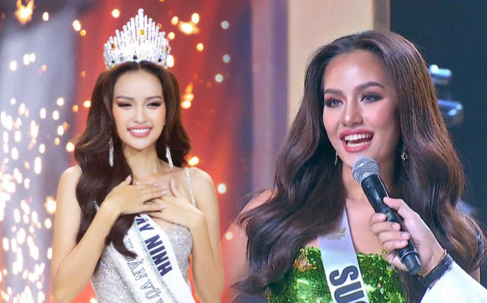 Chung kết Miss Universe Thailand: 1m2 chục người quen, cứ ngỡ Ngọc Châu sang Thái thi hoa hậu Ảnh 2
