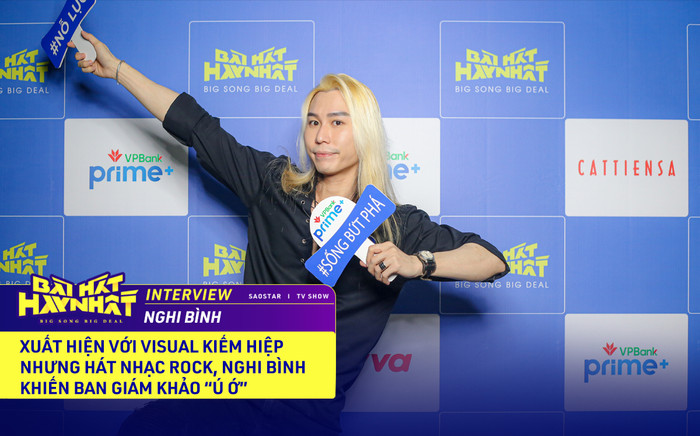 Xuất hiện với visual kiếm hiệp nhưng hát nhạc rock, Nghi Bình khiến giám khảo Bài hát hay nhất 'ú ớ' Ảnh 2