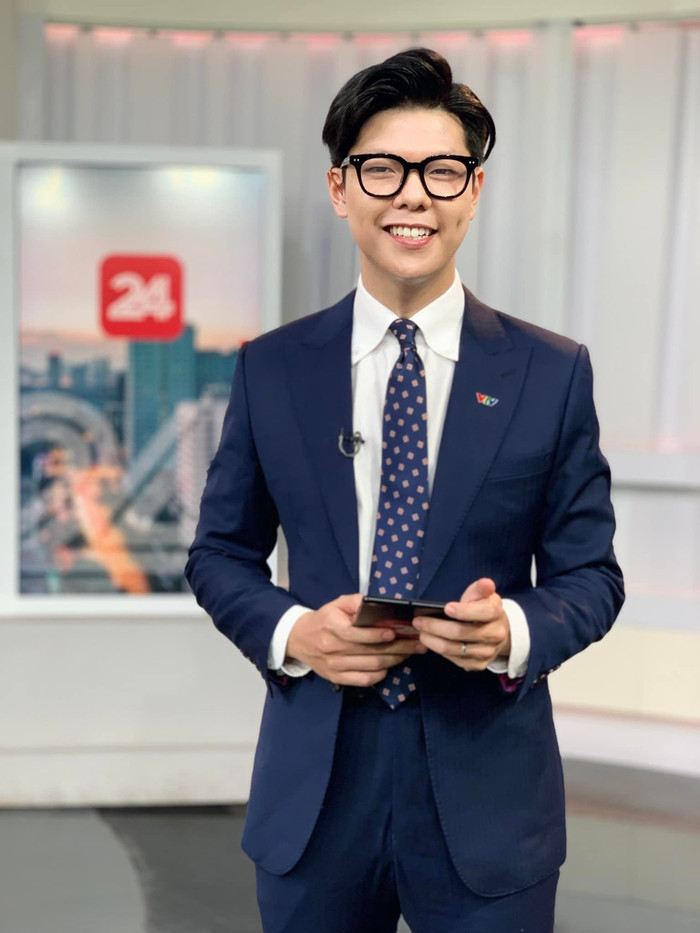 BTV Mạnh Cường hiện được giao nhiệm vụ dẫn chính tại Chuyển động 24h