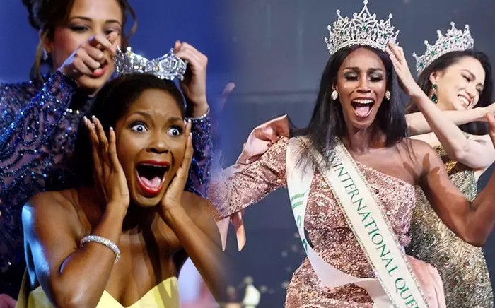 Người đẹp 'ô dề' khi đăng quang: Người hò hét, người vừa nhảy vừa vẫy tay như 'vịt đập cánh' Ảnh 2