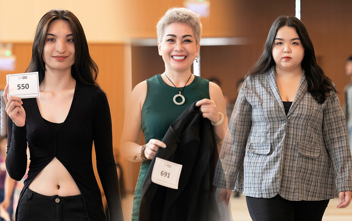 2.000 người đến casting show của Đỗ Mạnh Cường, đặc biệt nhất là người mẫu 57 tuổi Ảnh 2