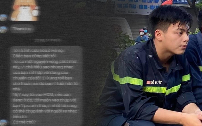 Xúc động tin nhắn Trung úy Đỗ Đức Việt gửi cho nam ca sĩ Duongg trước khi ra đi mãi mãi Ảnh 2