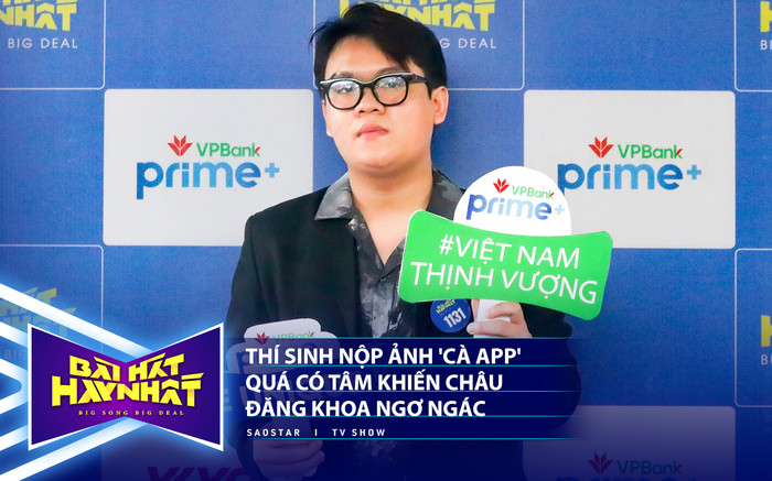 Thí sinh nộp ảnh 'cà app' quá có tâm khiến Châu Đăng Khoa ngơ ngác khi đụng mặt thật Ảnh 2