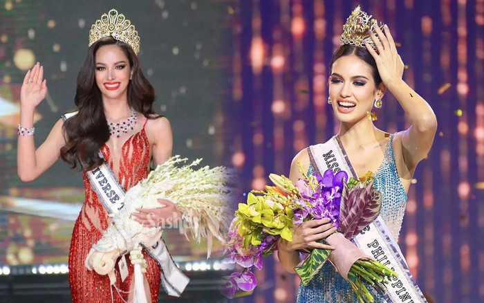 Hoa hậu Hoàn vũ Philippines cầu xin fan ngừng 'khiêu chiến' với dân mạng Thái Lan Ảnh 2