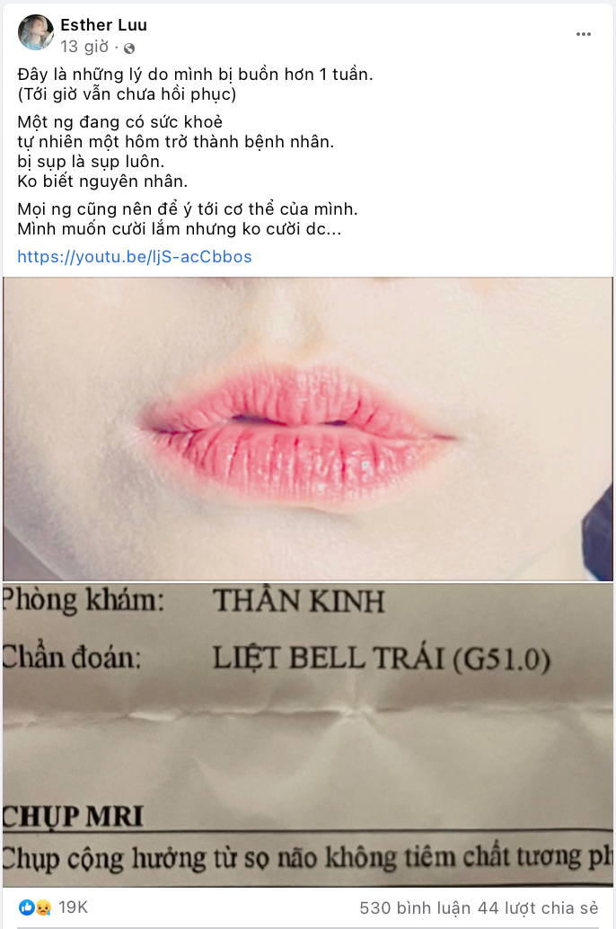 Hari Won công khai tình trạng sức khỏe