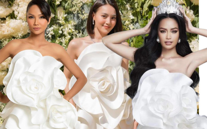 Mỹ nhân Việt đụng hàng váy áo, Ngọc Châu khác biệt hẳn nhờ vào chi tiết này Ảnh 2