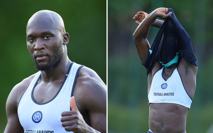 Lukaku gây sốc với thể hình cơ bắp Ảnh 2