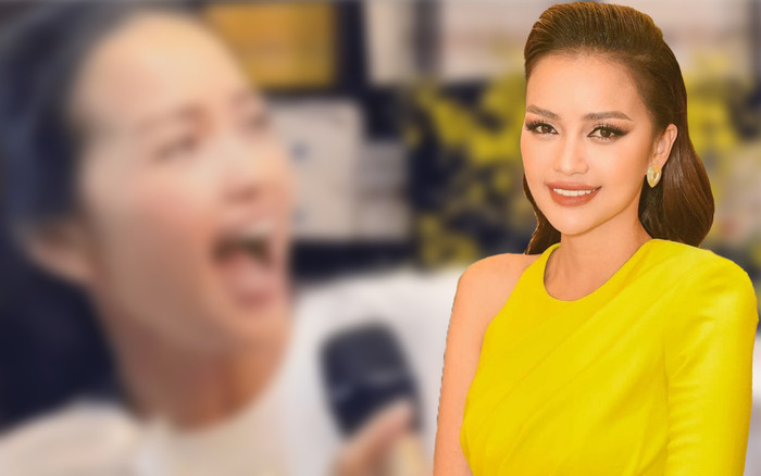 Hoa hậu Ngọc Châu để mặt mộc hát hit Cẩm Ly cùng bạn bè: Giọng hát khác lạ khiến khán giả ngỡ ngàng! Ảnh 2