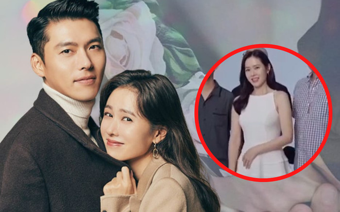 Bắt gặp mẹ bầu Son Ye Jin liên tục xoa bụng, vỗ về thiên thần nhỏ khi đang làm việc Ảnh 2