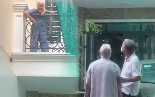 Xúc động khoảnh khắc cụ ông bịn rịn tạm biệt em gái để về quê: 'Về với anh đi, ở đây hoài vậy trời' Ảnh 2