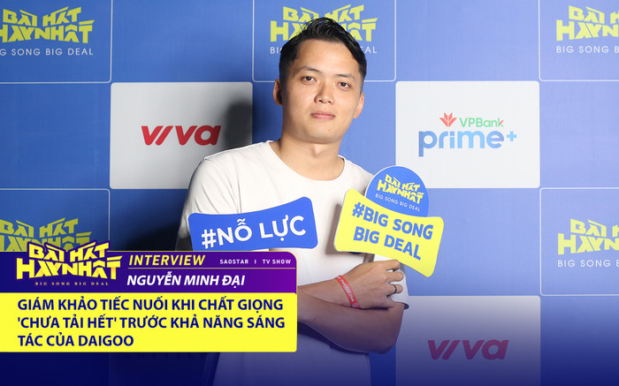 Giám khảo tiếc nuối khi chất giọng 'chưa tải hết' trước khả năng sáng tác của DAIGOO Ảnh 2