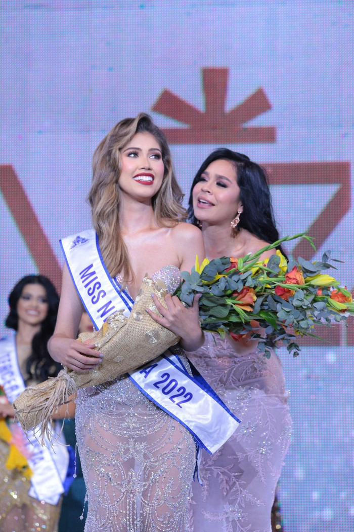 Cử nhân kế toán thông thạo 3 thứ tiếng đại diện Nicaragua tại Miss Universe: Ngọc Châu lo 'thót tim'? Ảnh 2