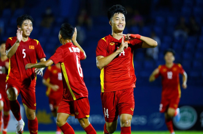 Chủ nhà Việt Nam đã ngược dòng thắng Malaysia. Ảnh: VFF