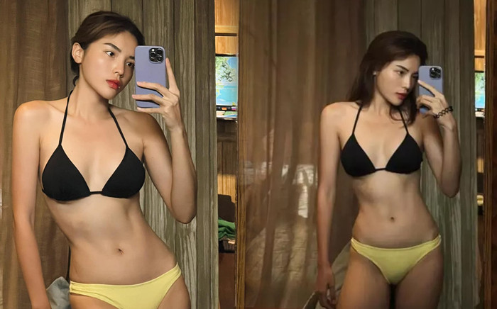 Hoa hậu Kỳ Duyên lại khoe đường thắt eo mê hồn, fan tranh thủ xin bí quyết Ảnh 2