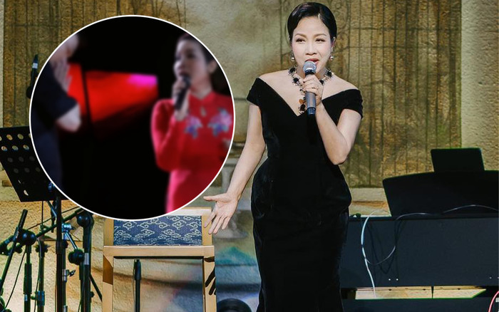 Đang hát, Diva Mỹ Linh bất ngờ chứng kiến một khán giả lên tận sân khấu chắp tay trước mặt mình? Ảnh 2