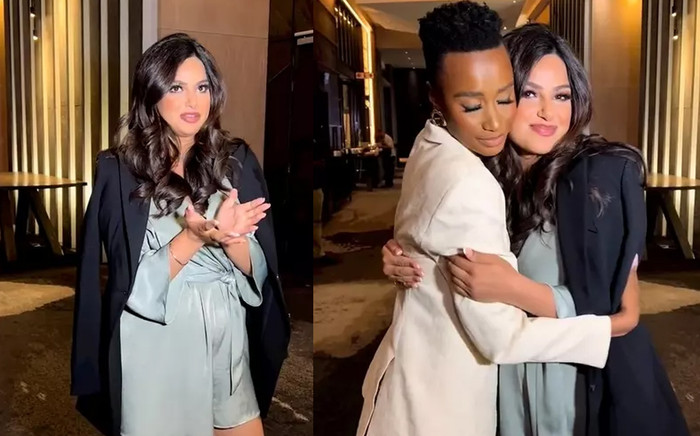 Harnaaz Sandhu xuất hiện với layout 'già chát' khi đọ sắc cùng Hoa hậu Hoàn vũ 2019 Ảnh 2