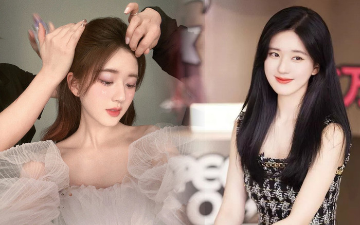 Vẻ đẹp tựa nữ thần của Triệu Lộ Tư trước khi thoát mác bình hoa di động ở Tinh Hán Xán Lạn Ảnh 2