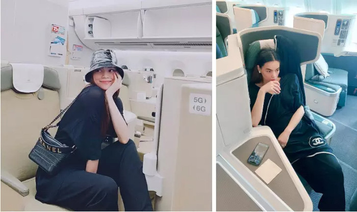 Từ mũ đến giày, nữ ca sĩ luôn chọn những item đến từ các thương hiệu đắt đỏ như LV, Chanel,...