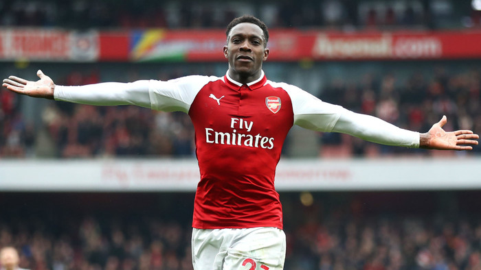 Welbeck trong màu áo Arsenal từ năm 2014 đến năm 2019. Ảnh: goal.com.