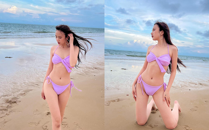 Con gái NSND Trần Nhượng khoe sắc vóc nóng bỏng sau cuộc thi hoa hậu Ảnh 2