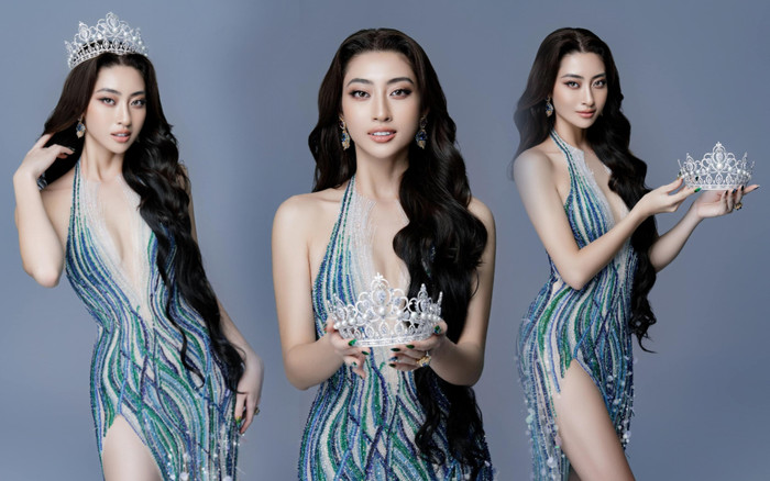 Váy dạ hội 'gây sốt' của Lương Thùy Linh cho thời khắc final walk: Tinh xảo và ý nghĩa Ảnh 2