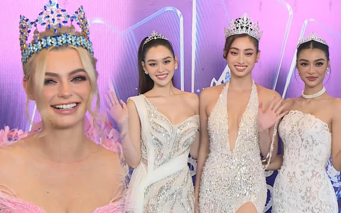 Visual Hoa hậu Thế giới 2021 đẹp như tranh vẽ, đọ sắc 'ầm ầm' cùng dàn hậu Việt trên thảm đỏ Ảnh 2