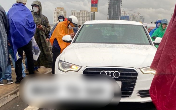 Người bỏ lại xe Audi nhảy cầu Nhật Tân là người kinh doanh xe có tiếng ở Hà Nội Ảnh 2