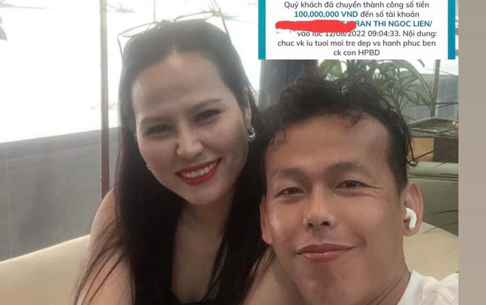 Chiều vợ như thủ môn Bùi Tấn Trường, chuyển nóng 100 triệu chúc mừng sinh nhật vợ Ảnh 2