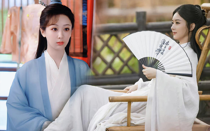 Triệu Lệ Dĩnh hóa bạch công tử cực soái trên phim trường Dữ Phượng Hành, Dương Tử nhìn mà học tập Ảnh 2