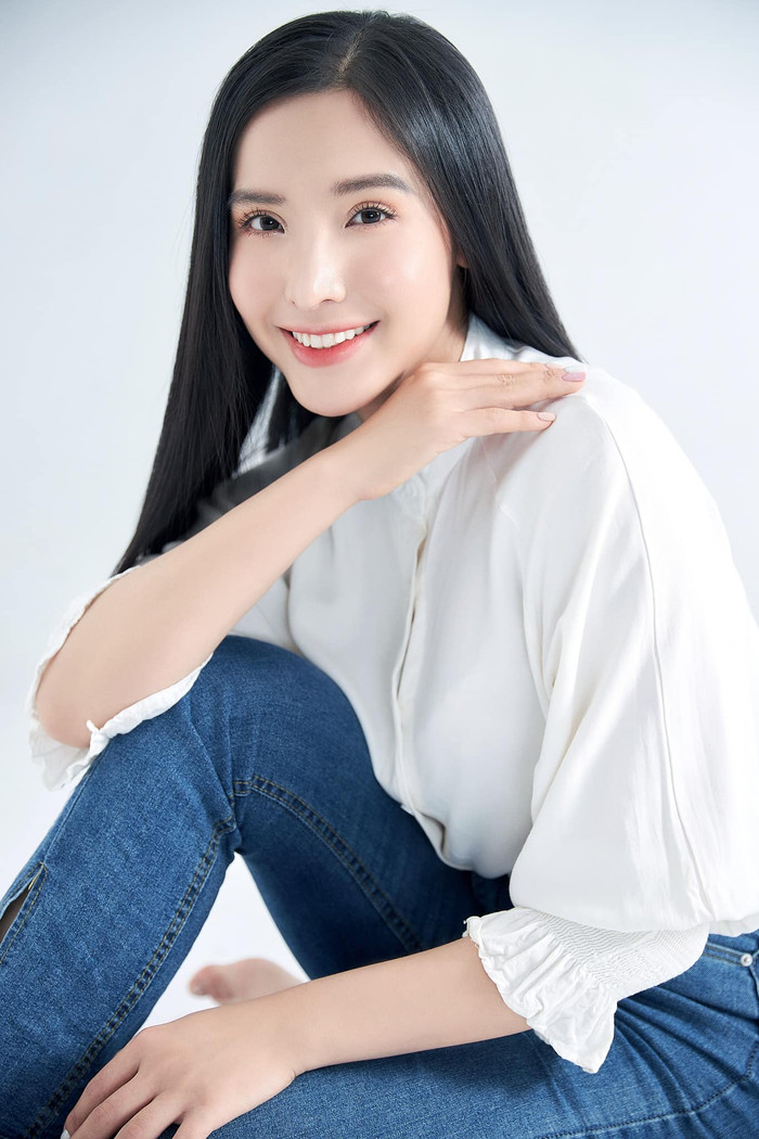 Khánh Phương từng lọt top 71 Miss Universe Vietnam 2022 và dừng chân tại đêm bán kết