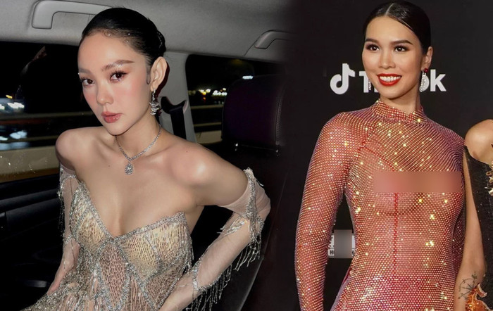 Khi sao Việt ngồi ghế nóng: Minh Hằng, Hà Anh giật spotlight với màn khoe 'núi đôi' ngồn ngộn Ảnh 2