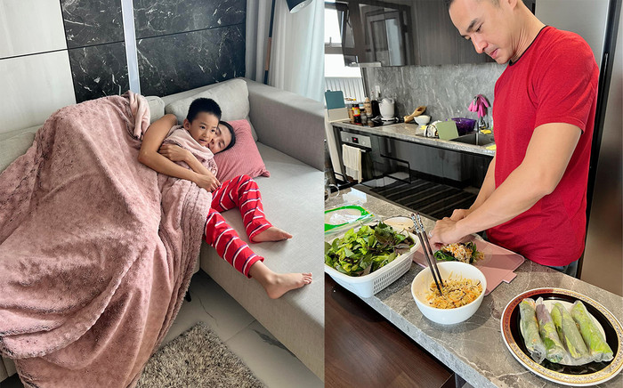 Lương Thế Thành than 'phận trai 12 bến nước', bị bà xã sai làm hết việc nhà Ảnh 2